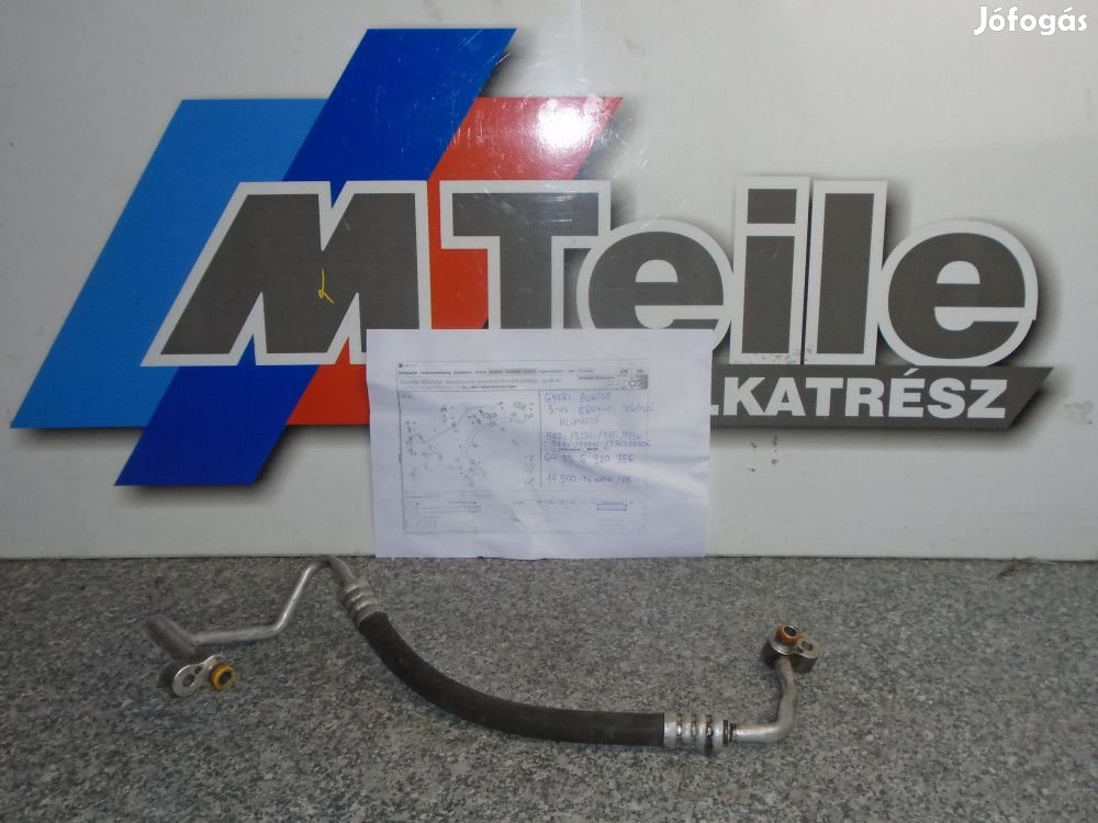 ÁR/DB [GYÁRI BONTOTT] BMW - KLÍMACSŐ - 5-ÖS -/ E60+LCI / E61+LCI / -